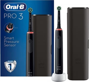 Braun Oral-B PRO 3 3500 elektromos fogkefe Cross Action fejjel + úti tok